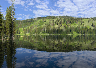 Goose Lake near McCall Idaho