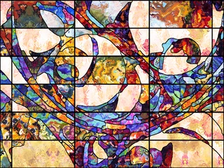 Poster Advance of Leaded Glass © agsandrew