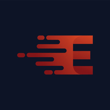 E Letter Logo Template Design Vector, Emblem, Design Concept, Creative Symbol, Icon