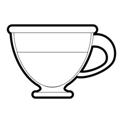 tea cup vector illustration