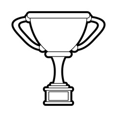 trophy vector illustration