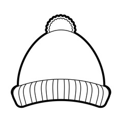 beanie hatvector illustration