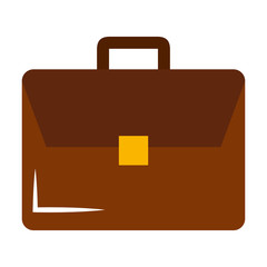 portfolio briefcase isolated icon vector illustration design
