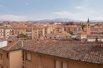 Old town in Segovia Spain 