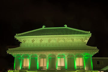 Obraz premium Green Ice Temple