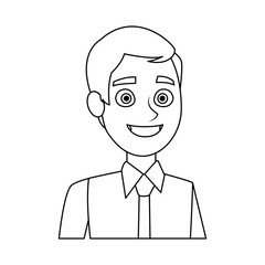 portrait man young people character