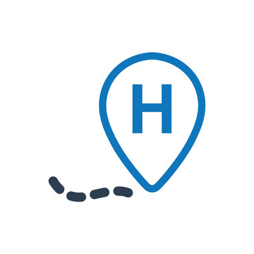 Hospital Location Icon