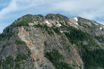 Fototapeta na wymiar Emmons Moraine, Mt. Rainier National Park