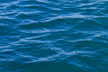 Sea water surface