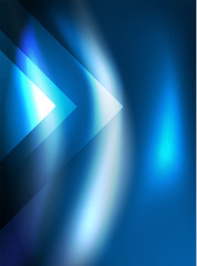 Fototapeta premium Shiny vector silk wave abstract background