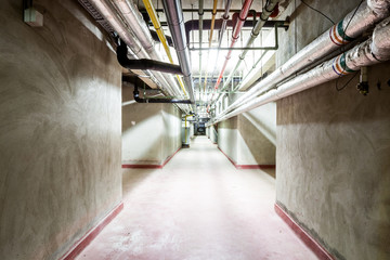 an corridor or hallway