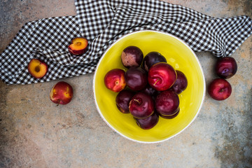 Organic food concept