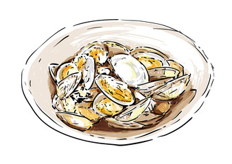 あさりの酒蒸し