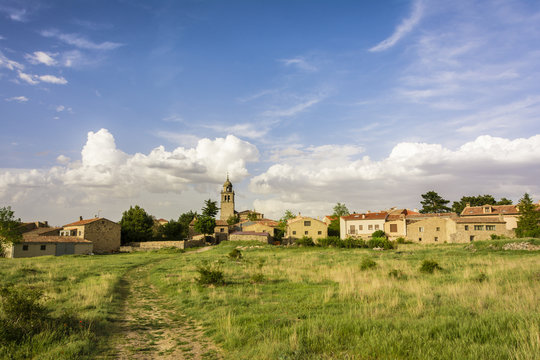 Ancient village of Medinaceli in Soria