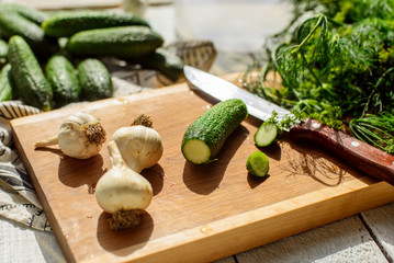 cooking fresh cucumbers