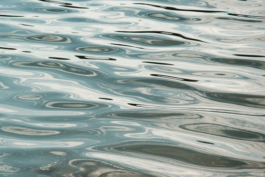 Abstract blue water sea for background