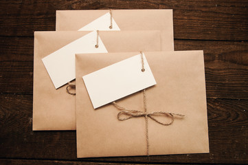 envelopes from kraft paper