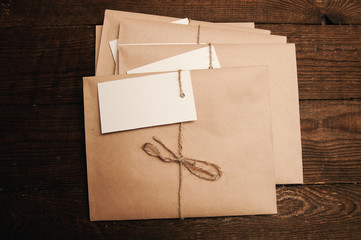 envelopes from kraft paper