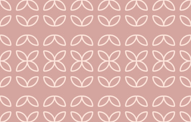 Leaves Pattern. Endless Background. Seamless