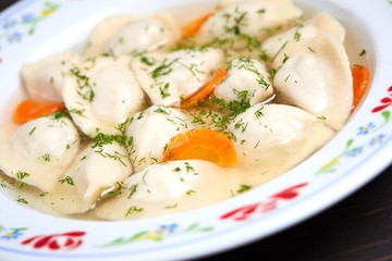 dumplings with meat