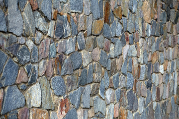 Wall made of stones