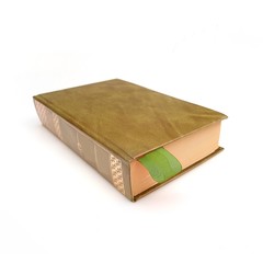 Book on a white background