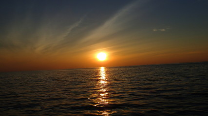 sunset in Langkawi island, Malaysia