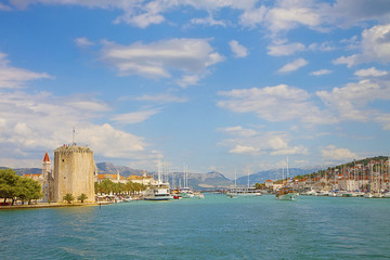 Fototapeta na wymiar Croatia Trogir harbor