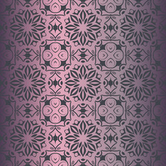 Royal wallpaper seamless floral pattern, Luxury background