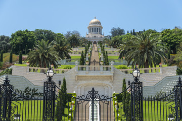 The Bahai gardens in Haifa, Israel