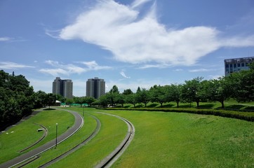初夏の公園