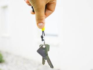 clé de maison,concept immobilier