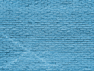 turquoise brick wall background with repeating pattern