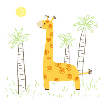 Girafe illustration