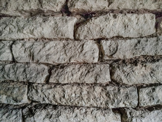 Colorful and textured stone backgrounds. Old walls of stone.

