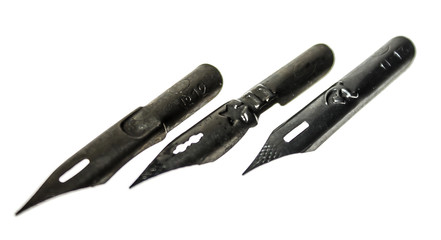 Metal pen for writing