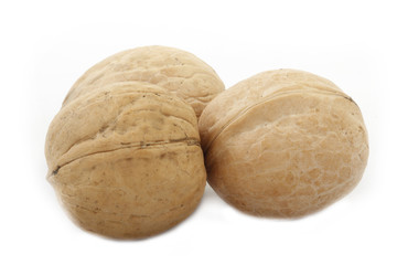 walnuts isolated
