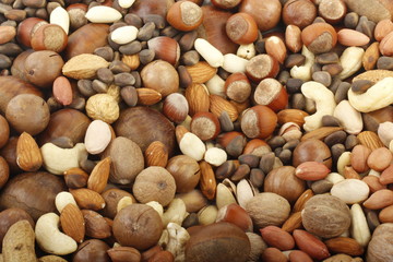 nuts background