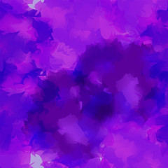 Violet watercolor texture background. Fair abstract violet watercolor texture pattern. Expressive messy vector illustration.