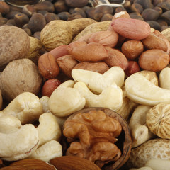 nuts background
