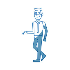 young man employee worker people staff