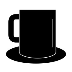 coffee mug isolated icon vector illustration design