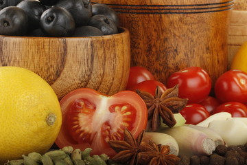 spices background