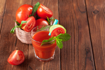 Bloody mary cocktail