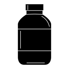 milk bottle isolated icon vector illustration design