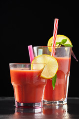 Bloody mary cocktail