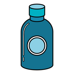 bottle drugs isolated icon vector illustration design