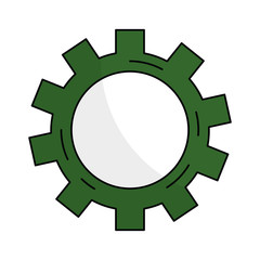 gears machinery isolated icon vector illustration design