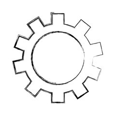 gears machinery isolated icon vector illustration design