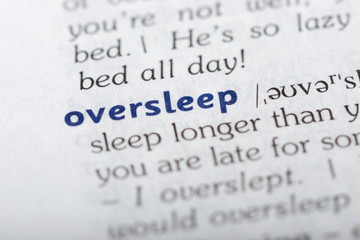 Obraz premium Dictionary definition of word